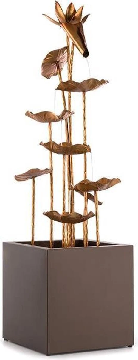 Golden Orchid Tuinfontein Pomp Indoor/ Outdoor Met 5W IPX8 Messing-look 3 Golden Orchid Tuinfontein Pomp Indoor/ Outdoor Met 5W IPX8 Messing-look