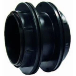 Dubbele Doorvoer 110 Mm Met Schroefdraad 2x 110 Mm Lijmverbinding