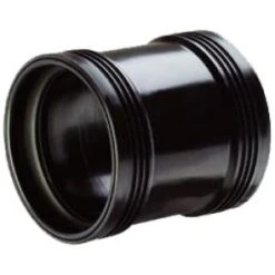 Steekmof PP 90mm 2 X Manchet Zwart Wavin