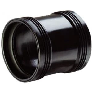 Steekmof PP 90mm 2 X Manchet Zwart Wavin 3 Steekmof PP 90mm 2 X Manchet Zwart Wavin