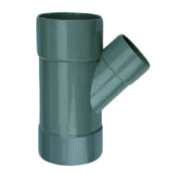 PVC Verloop T-Stuk 45° 3 X Mof 125 X 110 Mm Wavin