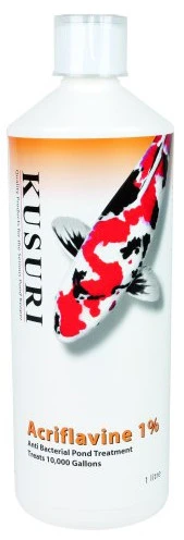 Kusuri Acriflavine 1% Oplossing Anti Bacterieel 1L