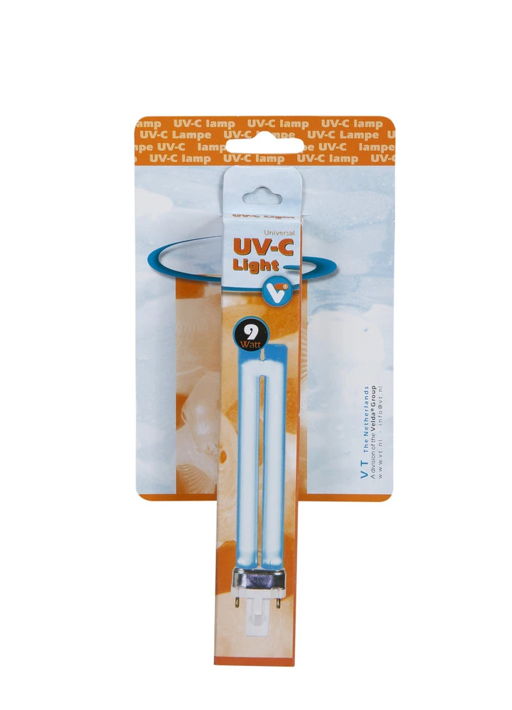 VT UV-C PL-Lamp 9 Watt 3 VT UV-C PL-Lamp 9 Watt